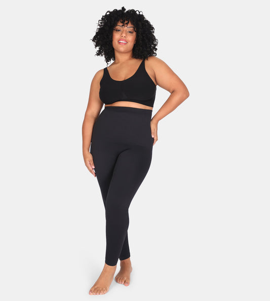 High-Waisted-Shaping-Leggings-Black-Back