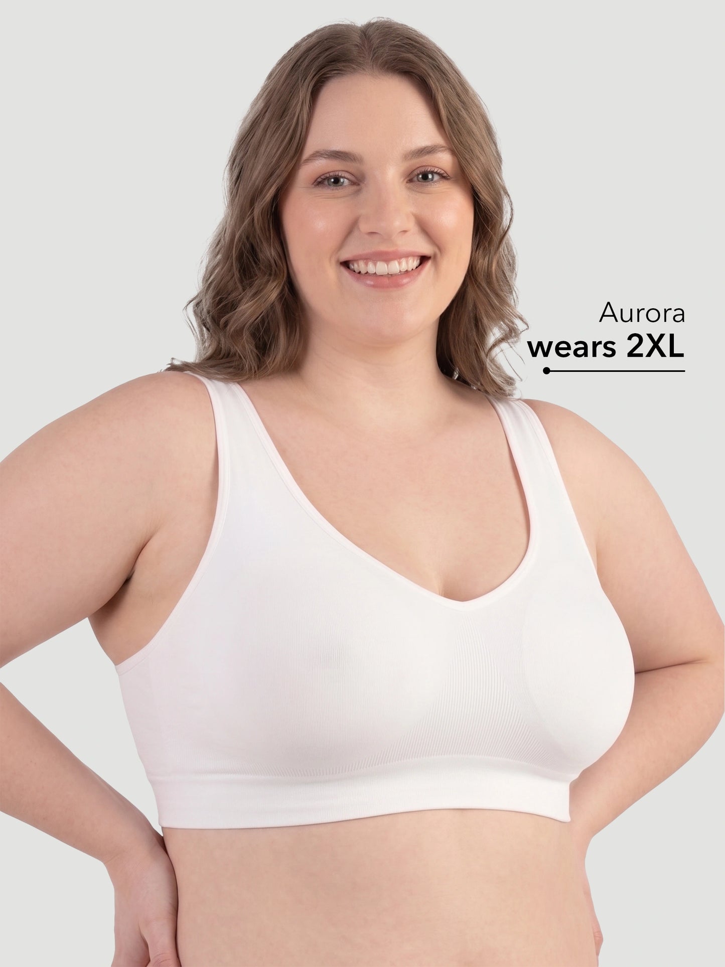 Daily Comfort Throw-on Wirefree Bra A-H