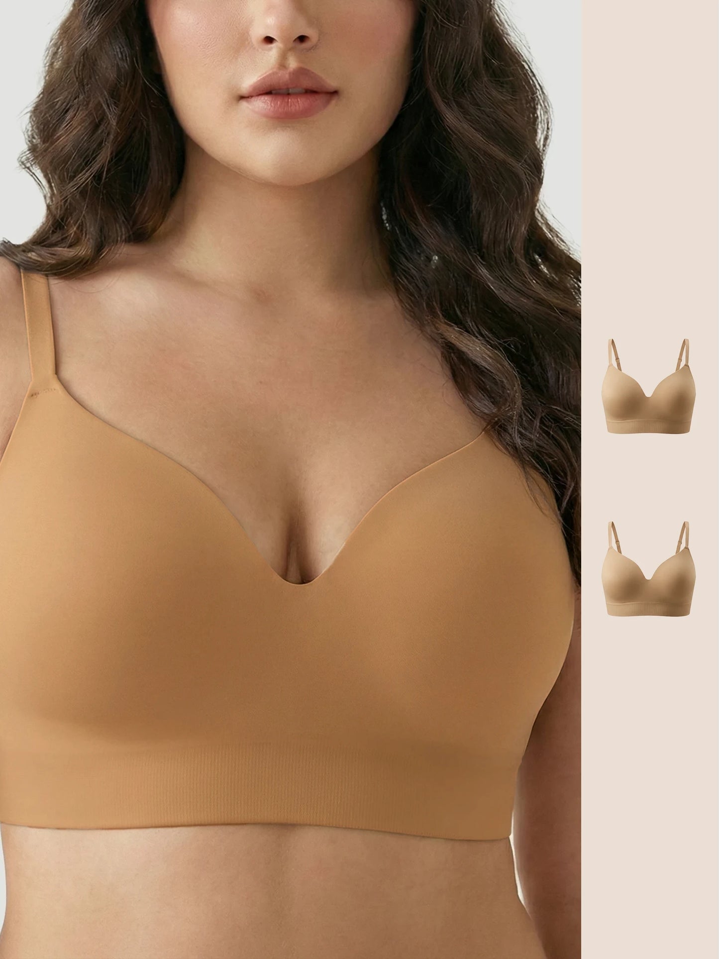 2-Pack Ultimate Comfort Wireless Support Bra