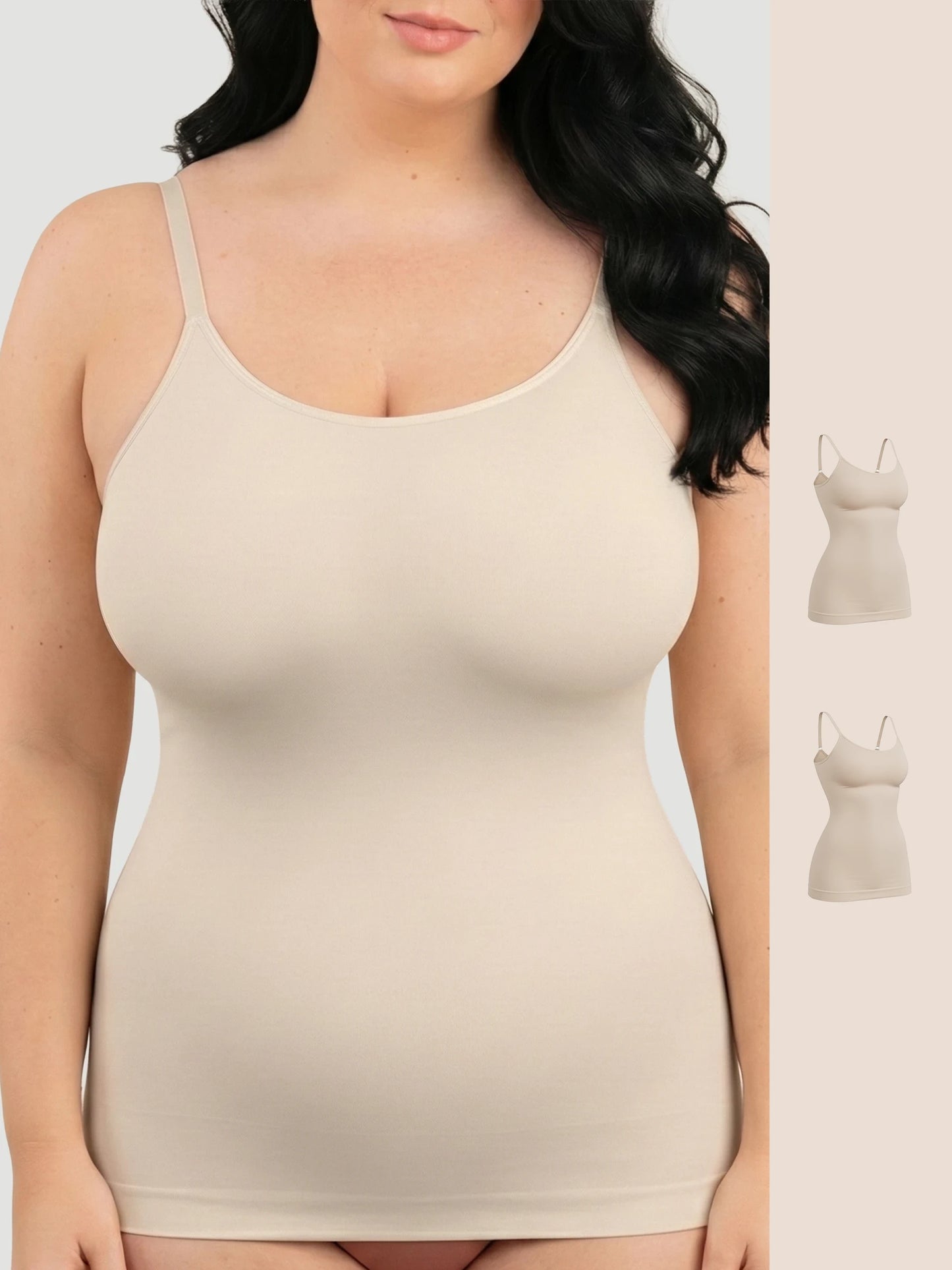 Shaping Scoop Neck Cami