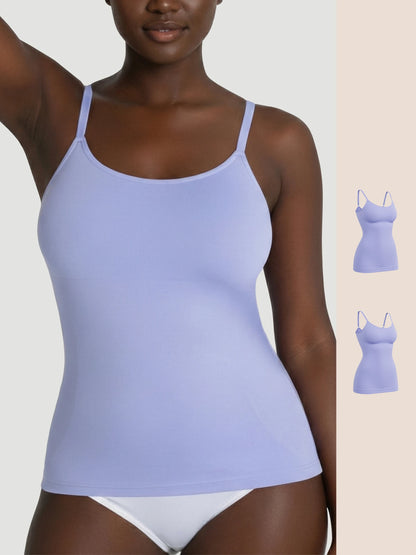 2-Pack Daily Shaping Scoop Neck Cami