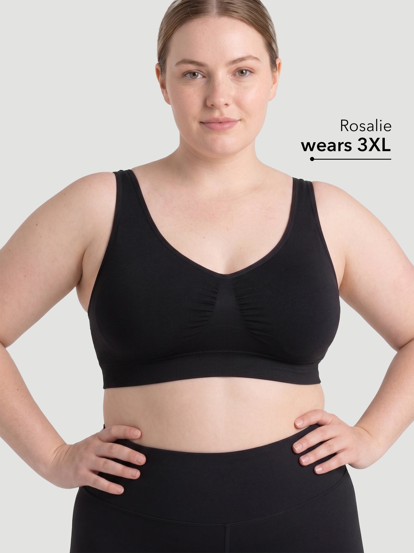Daily Comfort Throw-on Wirefree Bra A-H