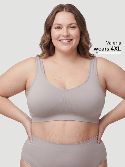 Daily Comfort Throw-on Wirefree Bra A-H