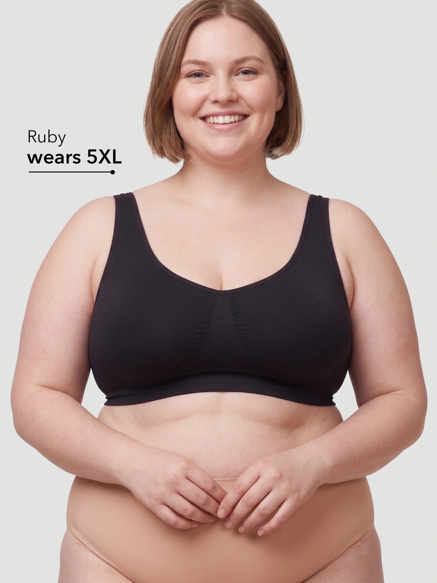 Daily Comfort Throw-on Wirefree Bra AA-DD