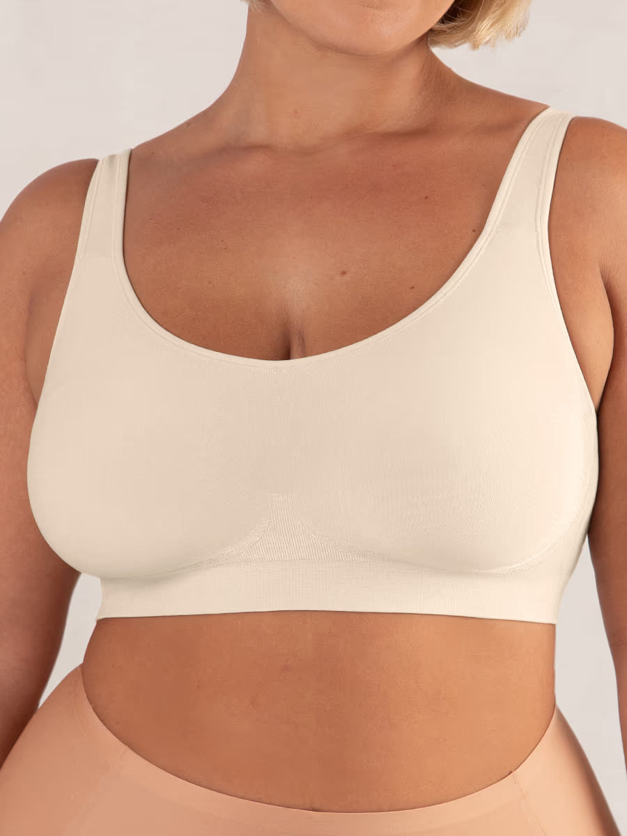 Adjustable Wire Free Shaper Bra Cups AA-G + FREE Extender