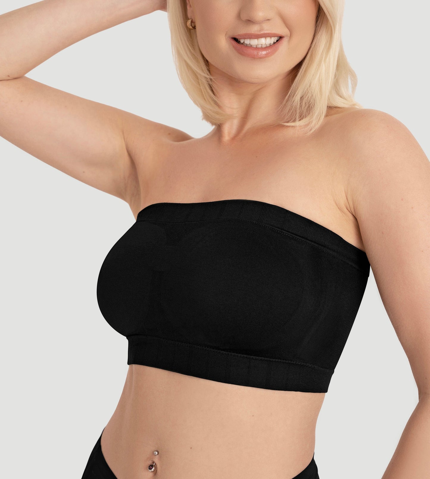 2-Pack Convertible Strapless Bandeau Bra