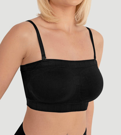 2-Pack Convertible Strapless Bandeau Bra