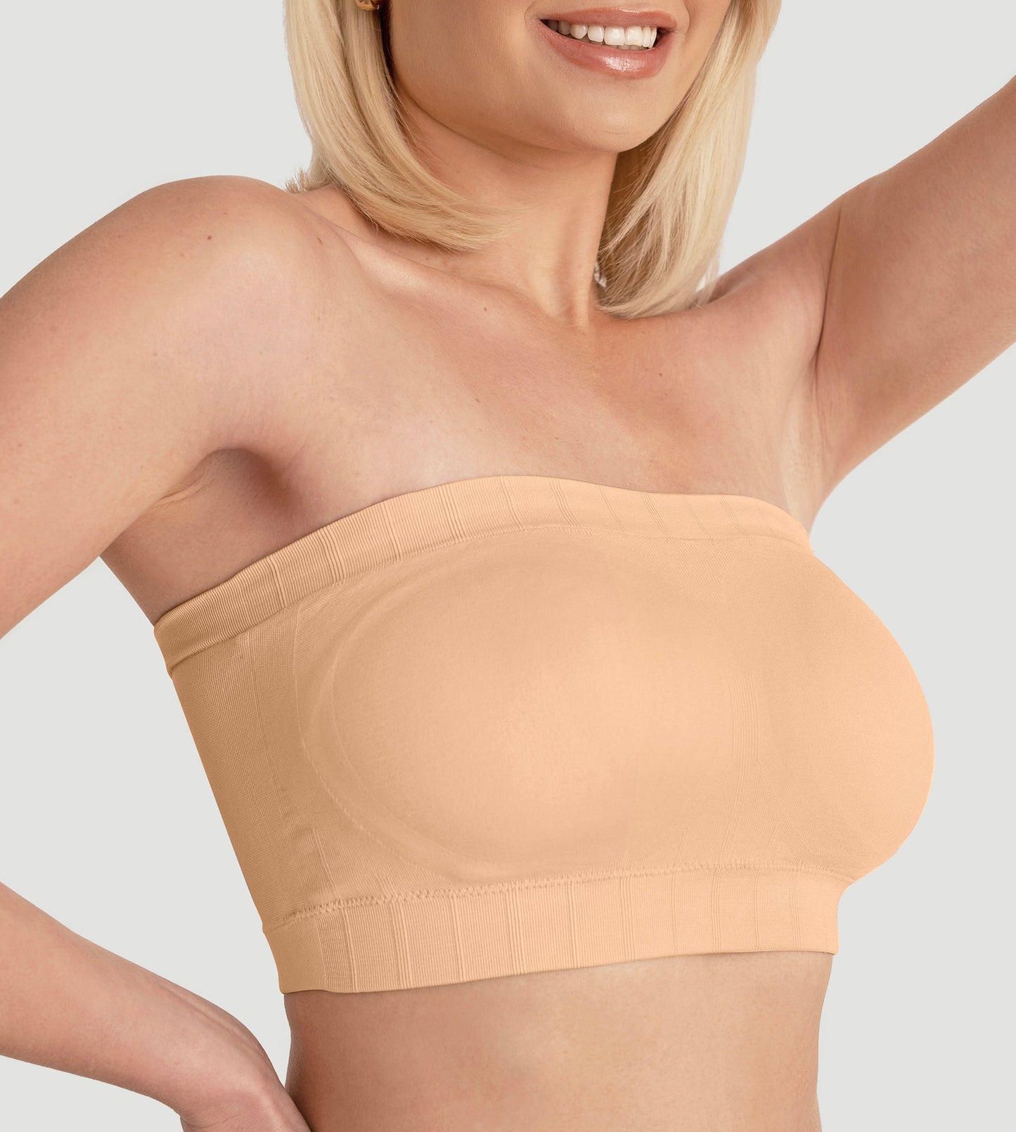 2-Pack Convertible Strapless Bandeau Bra