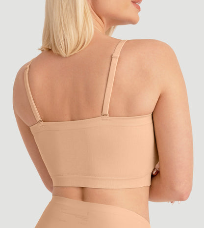 2-Pack Convertible Strapless Bandeau Bra