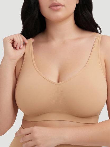 Daily Comfort Throw-on Wirefree Bra AA-DD