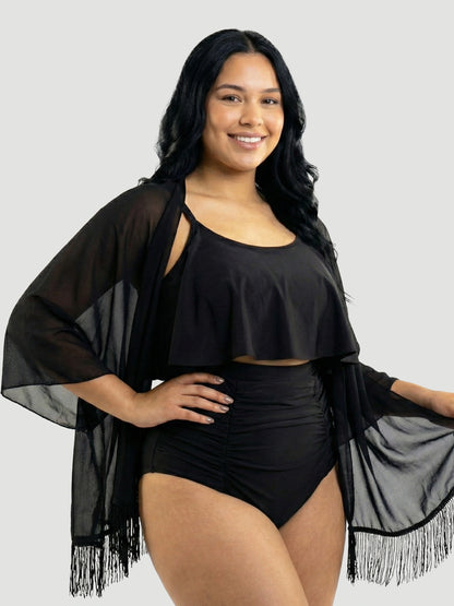 High Waisted Shaping Bikini Bottom