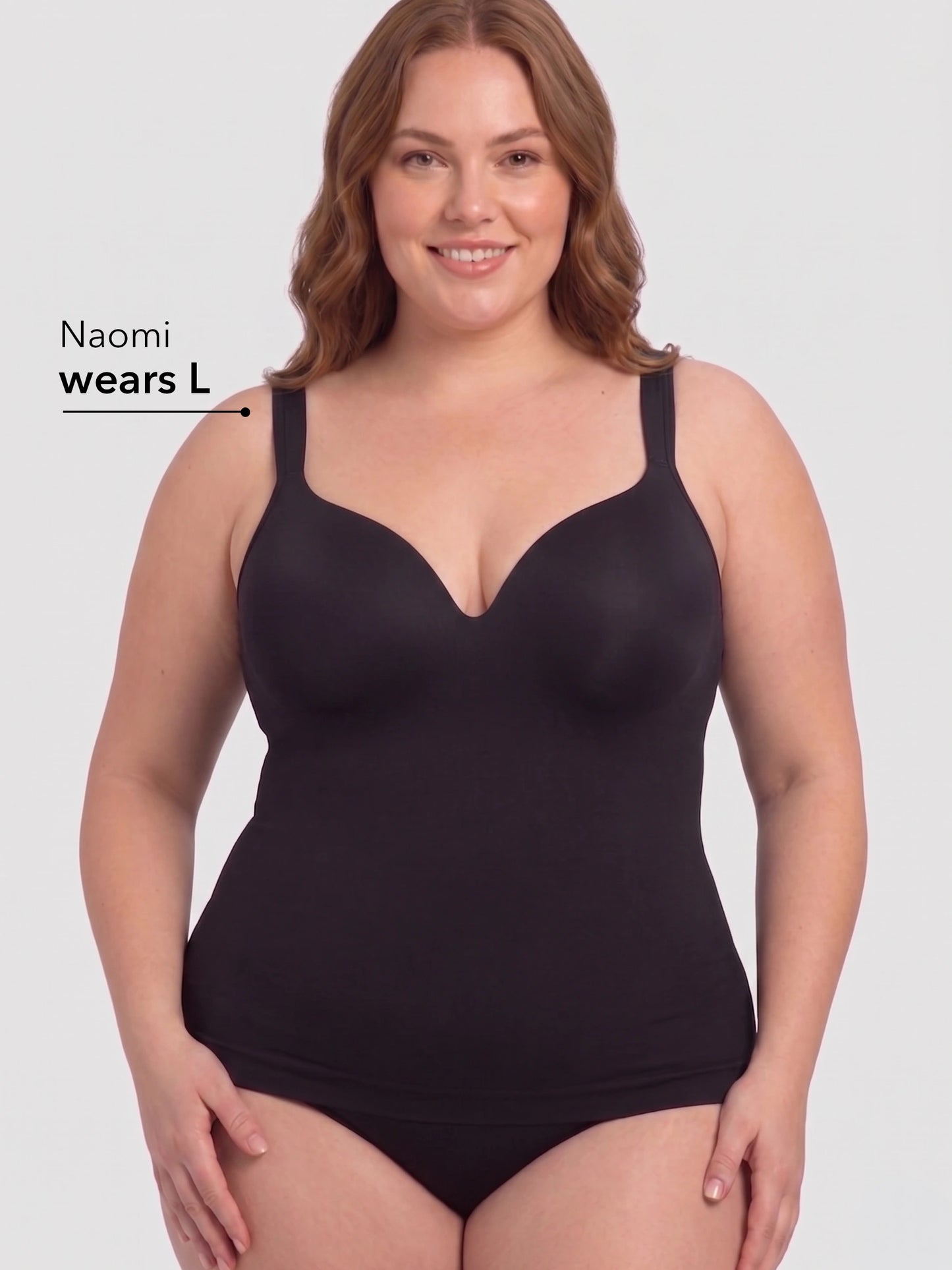 Ultimate Comfort Built-In Bra Shaper Cami
