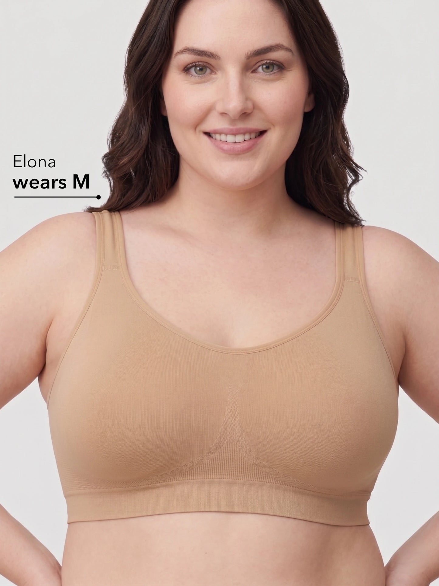 Daily Comfort Throw-on Wirefree Bra A-H