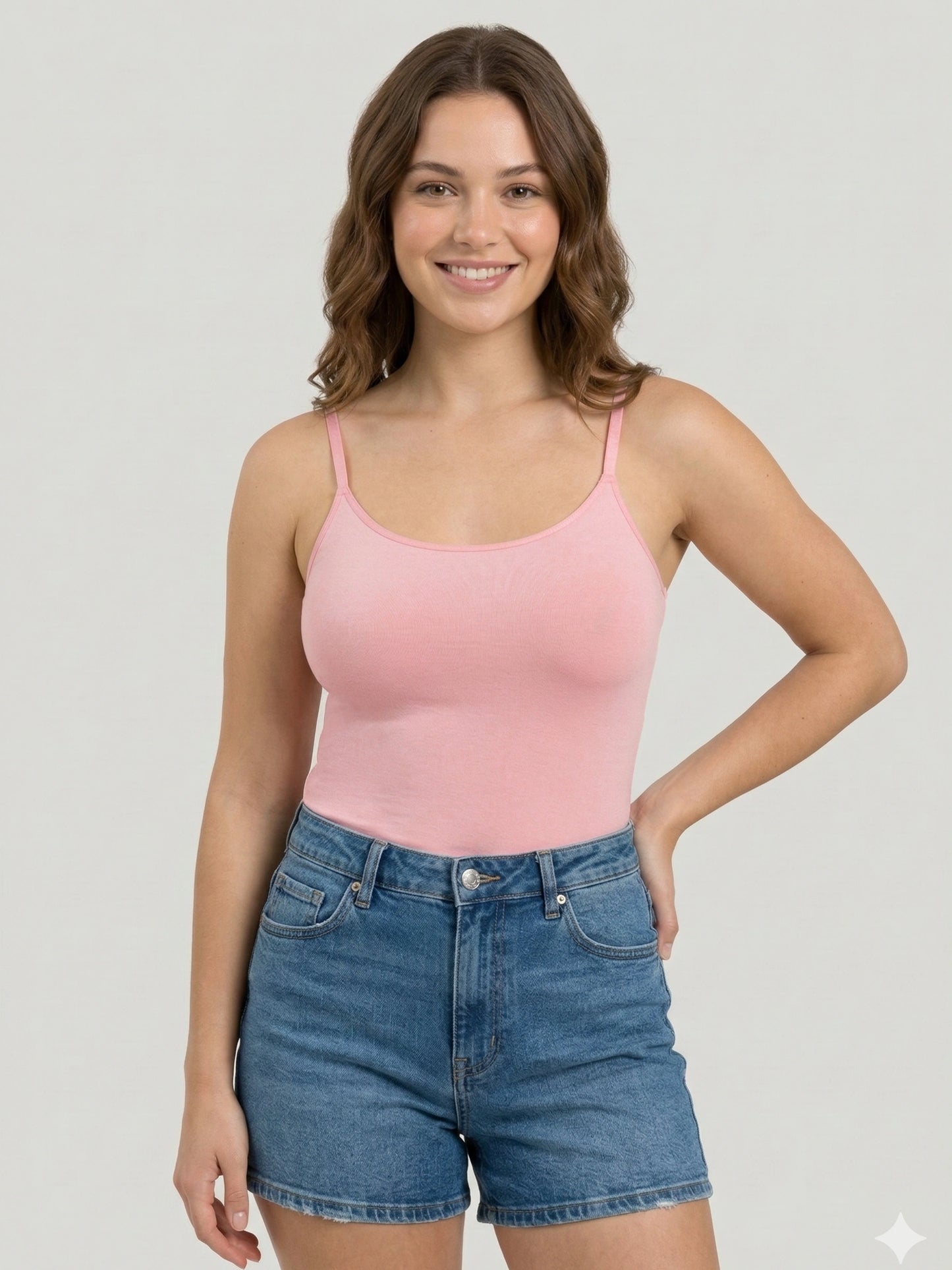 Shaping Scoop Neck Cami
