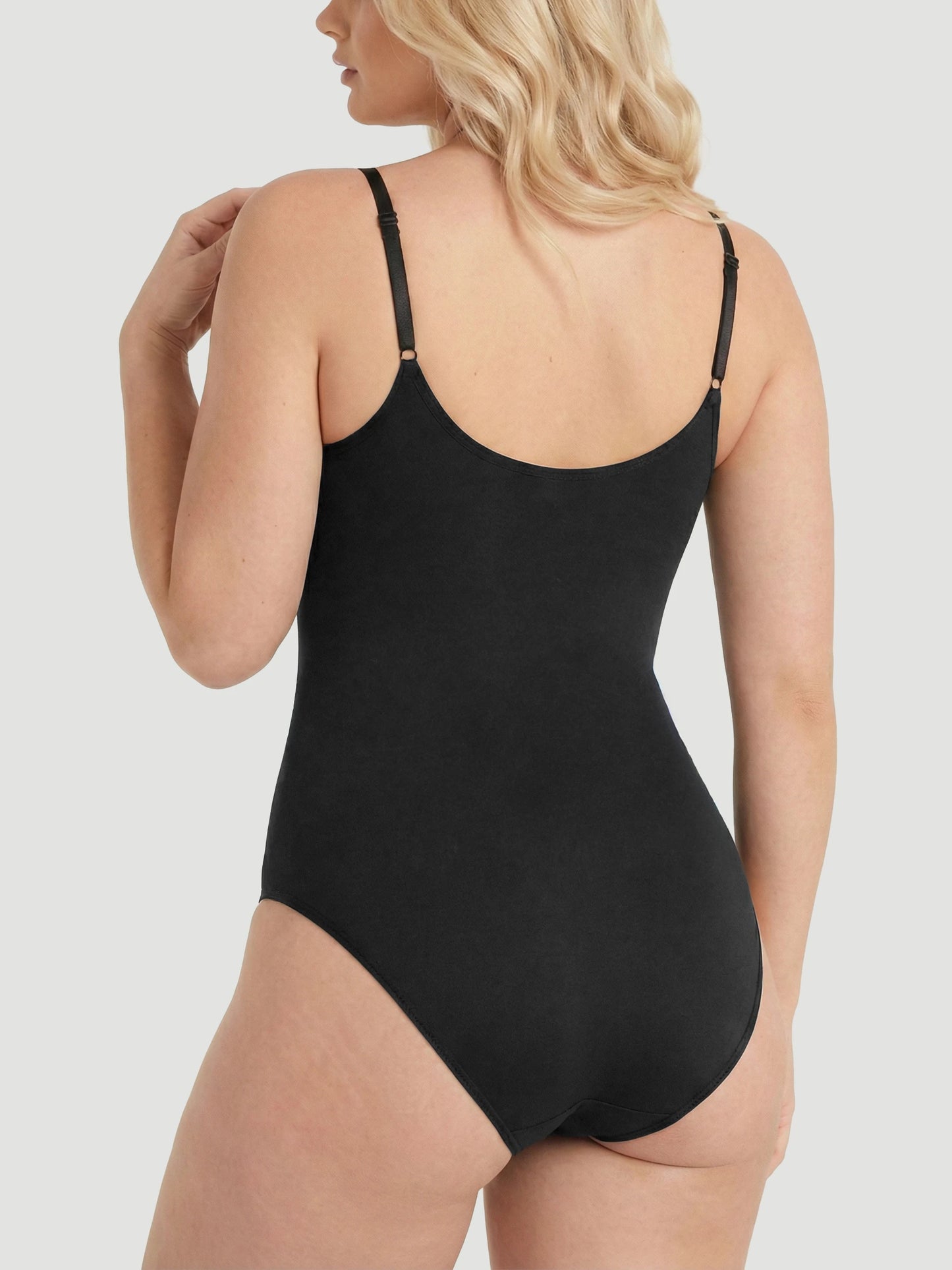 Scoop Neck Bodysuit Shaping Panty