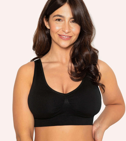 Adjustable Wire Free Shaper Bra Cups AA-G + FREE Extender