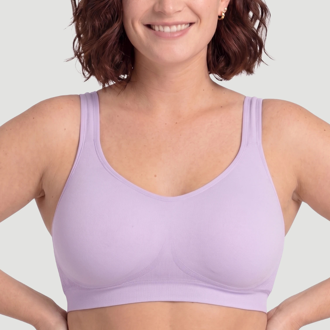 Daily Comfort Throw-on Wirefree Bra AA-DD