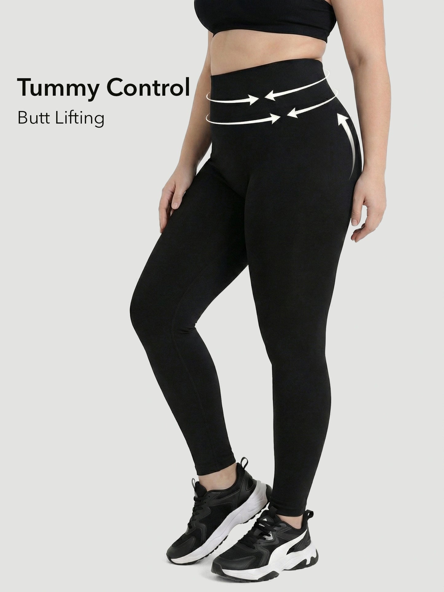 2-Pack High Waisted Shaping Leggings