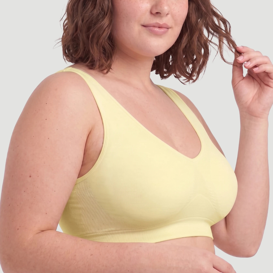 Daily Comfort Throw-on Wirefree Bra AA-DD