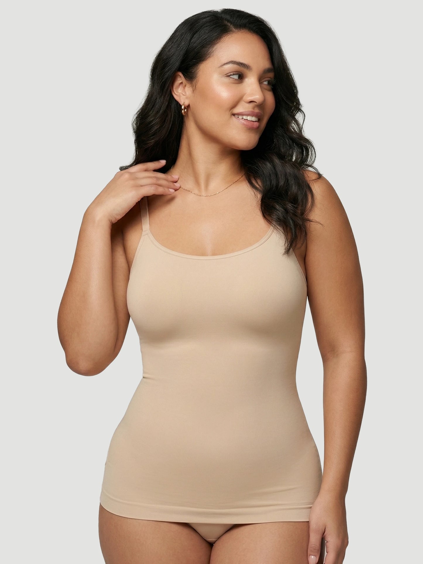 Shaping Scoop Neck Cami