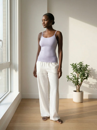 Seamless Shaping Scoop Neck Daily Cami Top