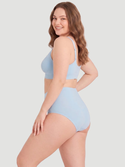 High Waist Seamless Bonded Brief Underwear