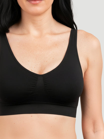 Daily Comfy Throw-on Wirefree Bra A-H