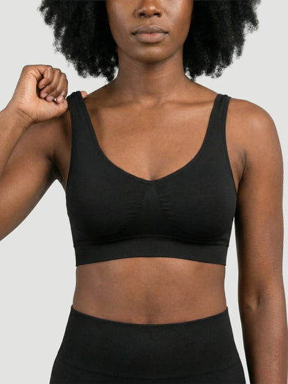 Daily Comfort Throw-on Wirefree Bra AA-DD