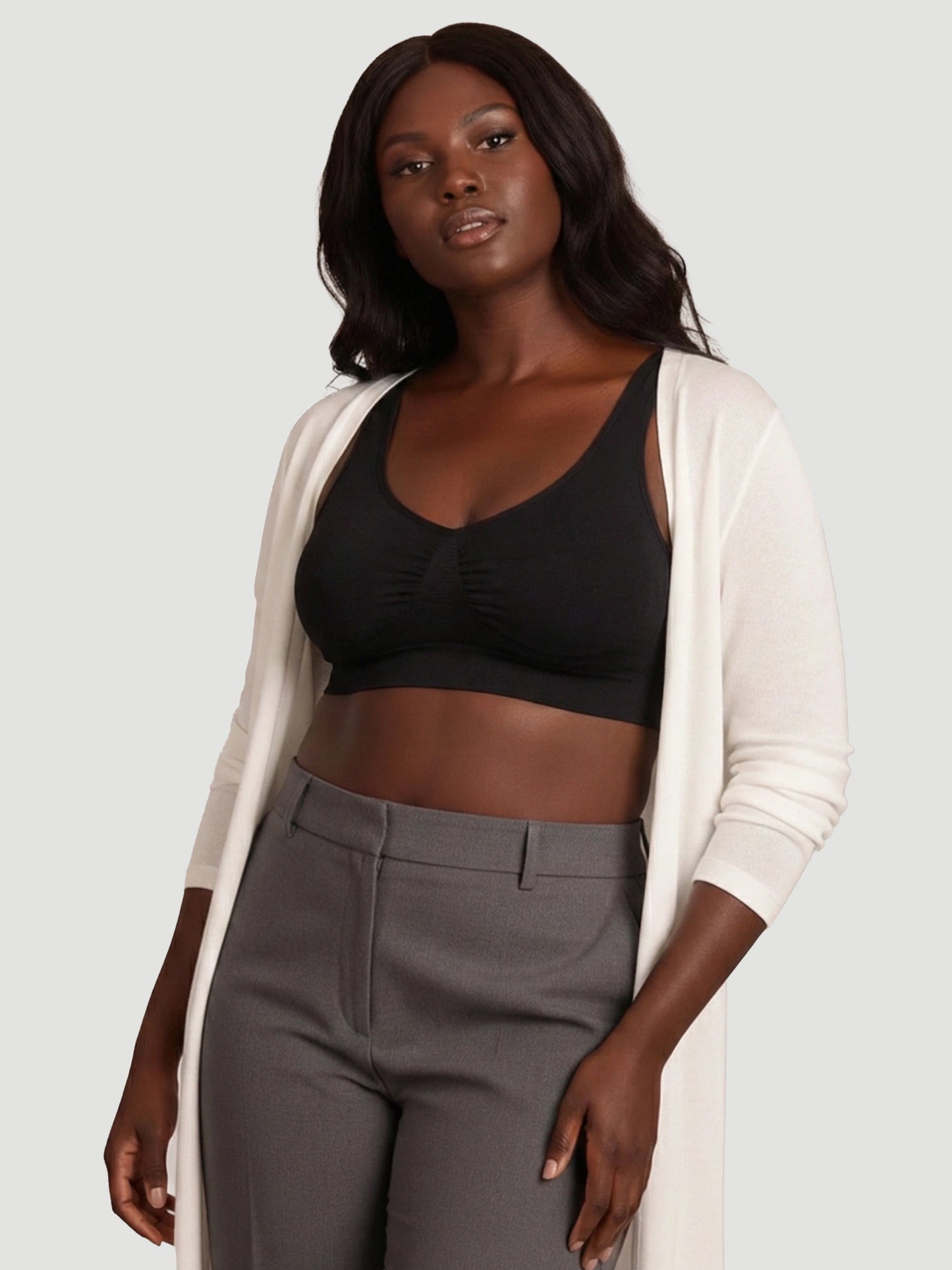 Daily Comfy Throw-on Wirefree Bra A-H