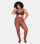 Tear-Proof-Shaping-Tights-Brown-Front-2