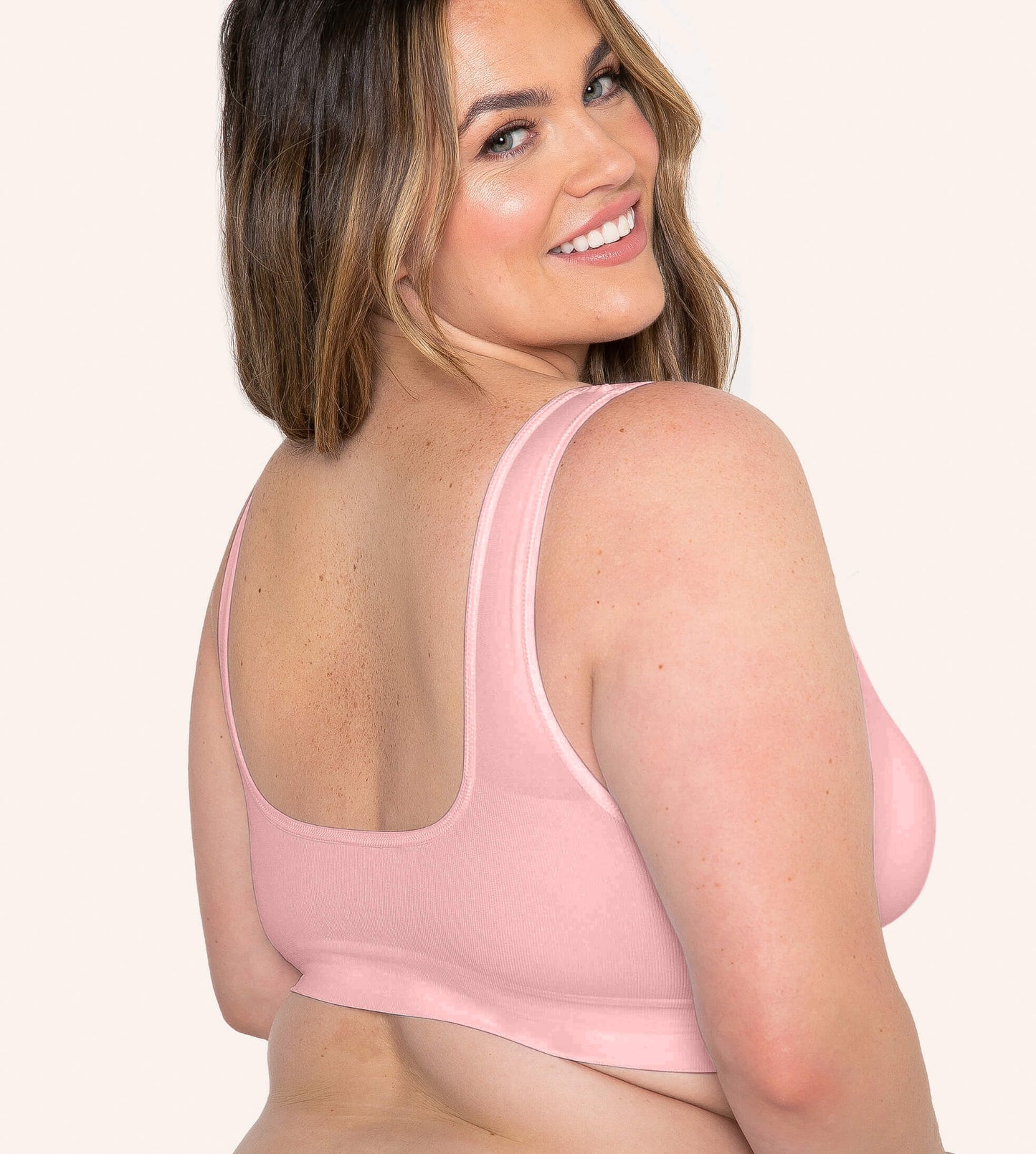 Daily Comfort Throw-on Wirefree Bra A-H