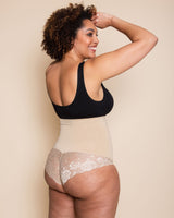 High-Waisted-Shaping-Lace-Panty-Beige-Back